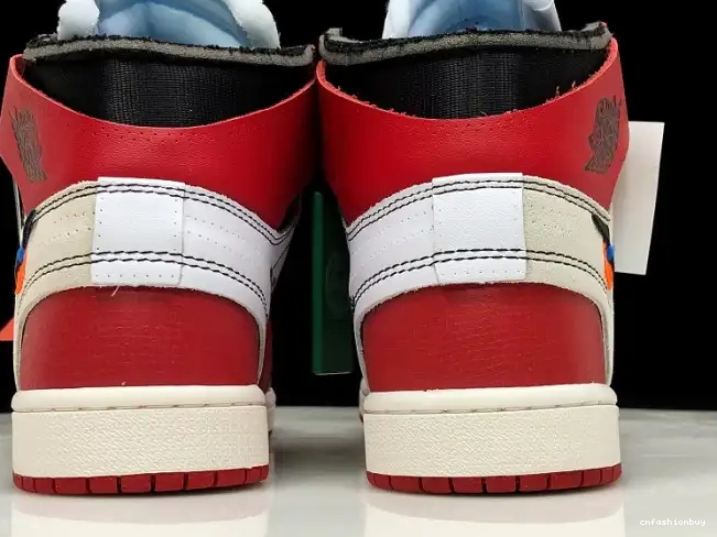 Ten Retro Chicago Jordan AA3834-101 Air The 1 Off-White 0629